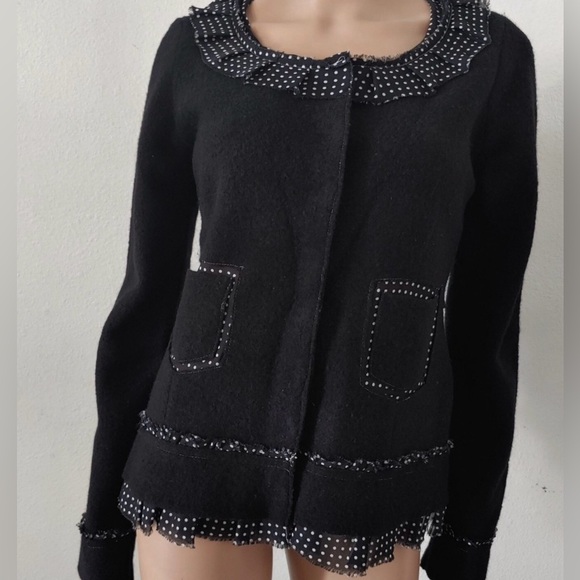 sparrow Sweaters - ⭐️Sparrow by Anthropologie Au Fait Merino Wool Snap Front Cardigan⭐️